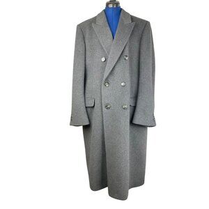 Hammersley men’s coat /Crombie/ outdoor cashmere wool blend made in England